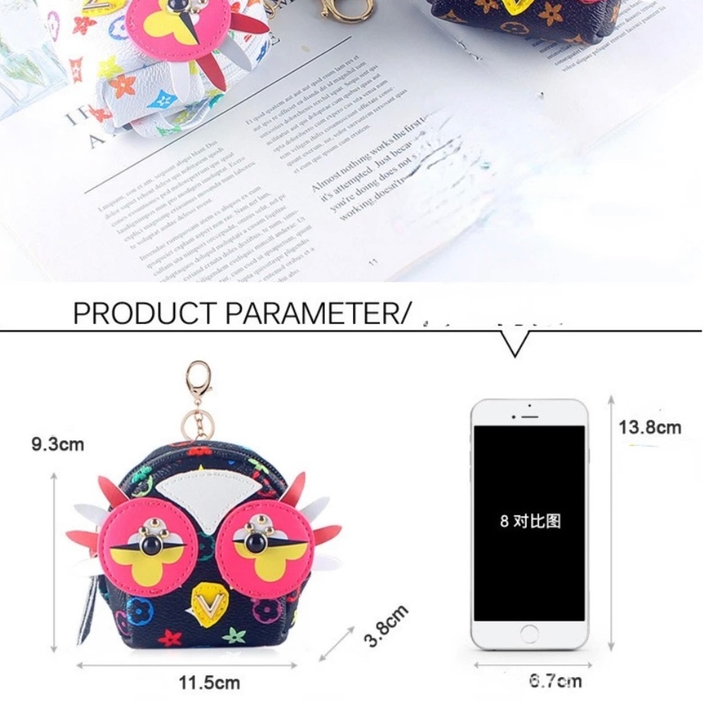 Owl Coin Purse - Picture 3 of 3